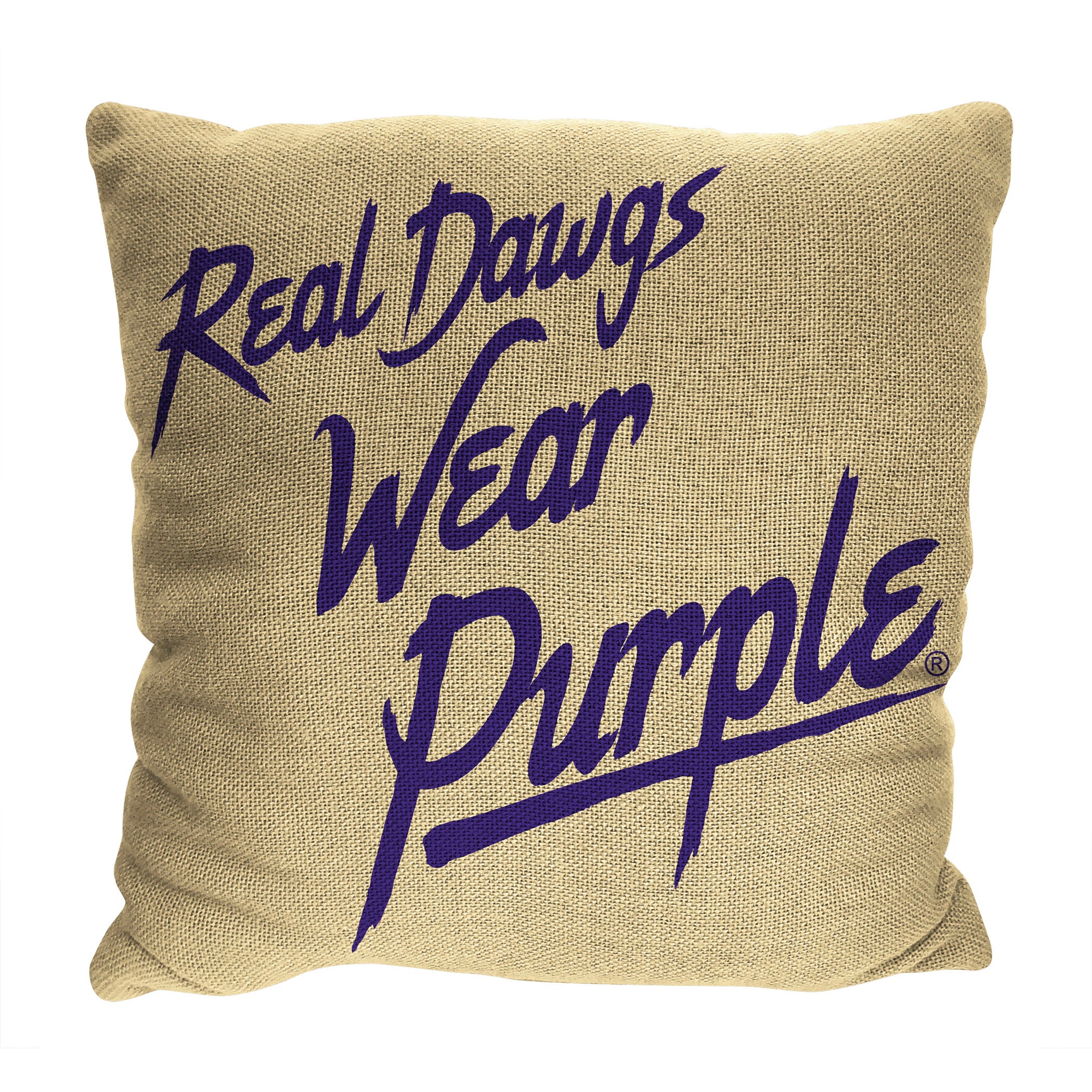 NCAA Washington Huskies Invert Pillow 20x20 Inches