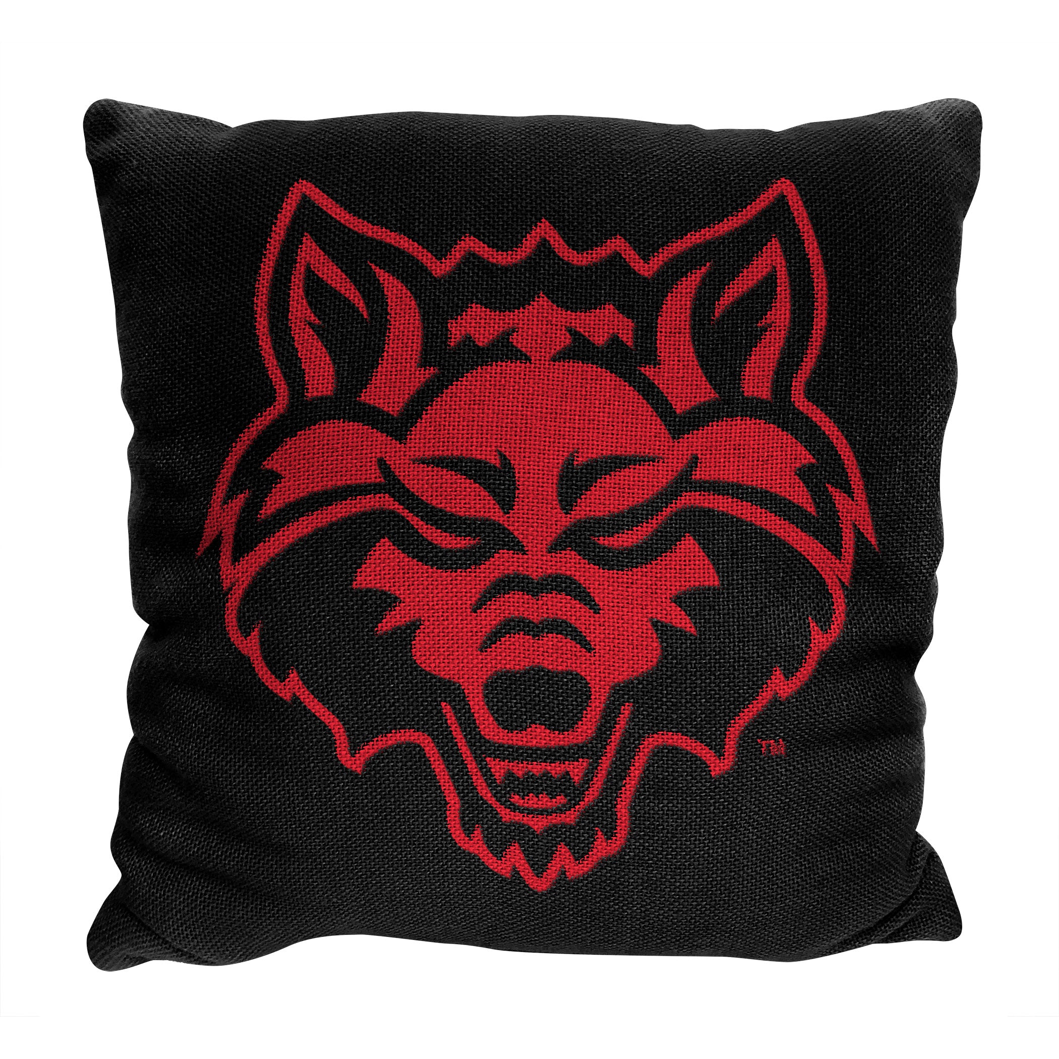 NCAA Arkansas State Red Wolves Invert Pillow 20x20 Inches