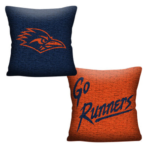 NCAA Texas At San Antonio Roadrunners Invert Pillow 20x20 Inches