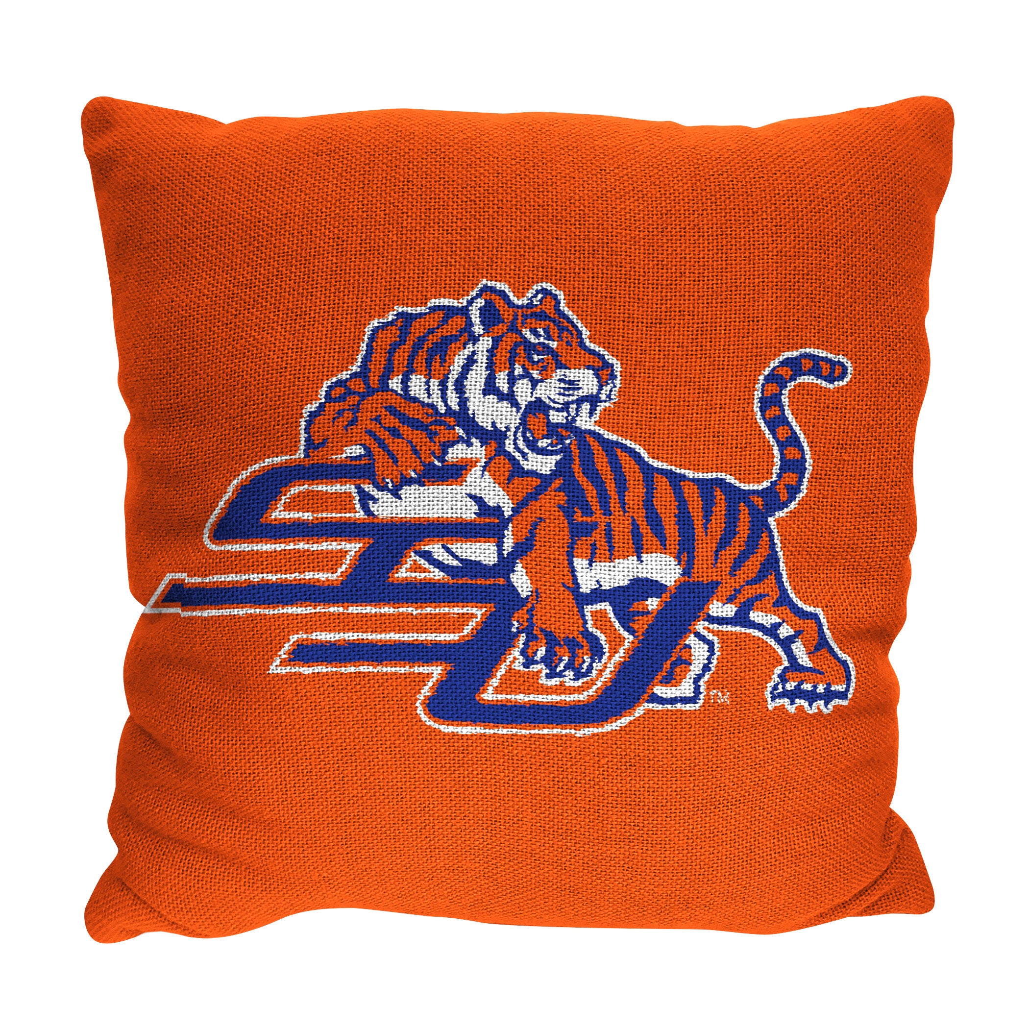 NCAA Virginia State Trojans Homage Jacquard Pillow 20x20 Inches