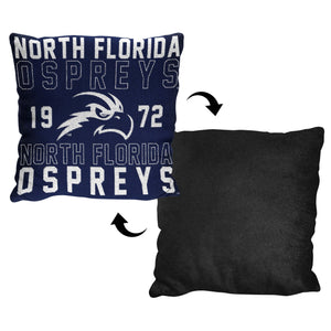 NCAA North Florida Ospreys Stacked Pillow 20x20 Inches