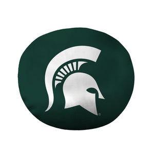 NCAA Michigan State Spartans Round Travel Cloud Pillow, 11 inches