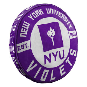 NCAA NYU Violets Travel Cloud Pillow 15 Inches