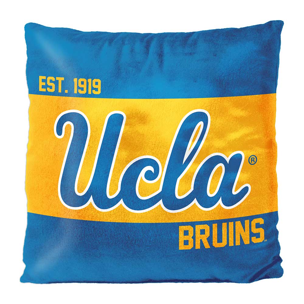 NCAA UCLA Bruins Connector Velvet Reverse Pillow 16x16 Inches