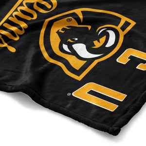 NCAA VCU Rams Alumni Silk Touch Throw Blanket 50x60 Inches