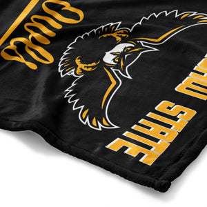 NCAA Kennesaw State Owls Alumni Silk Touch Throw Blanket 50x60 Inches