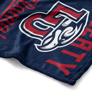 NCAA Liberty Flames Alumni Silk Touch Throw Blanket 50x60 Inches