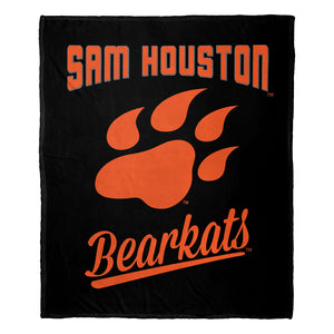 NCAA Sam Houston State Bearkats Alumni Silk Touch Throw Blanket 50x60 Inches