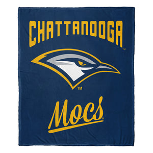 NCAA UT Chattanooga Mocs Alumni Silk Touch Throw Blanket 50x60 Inches