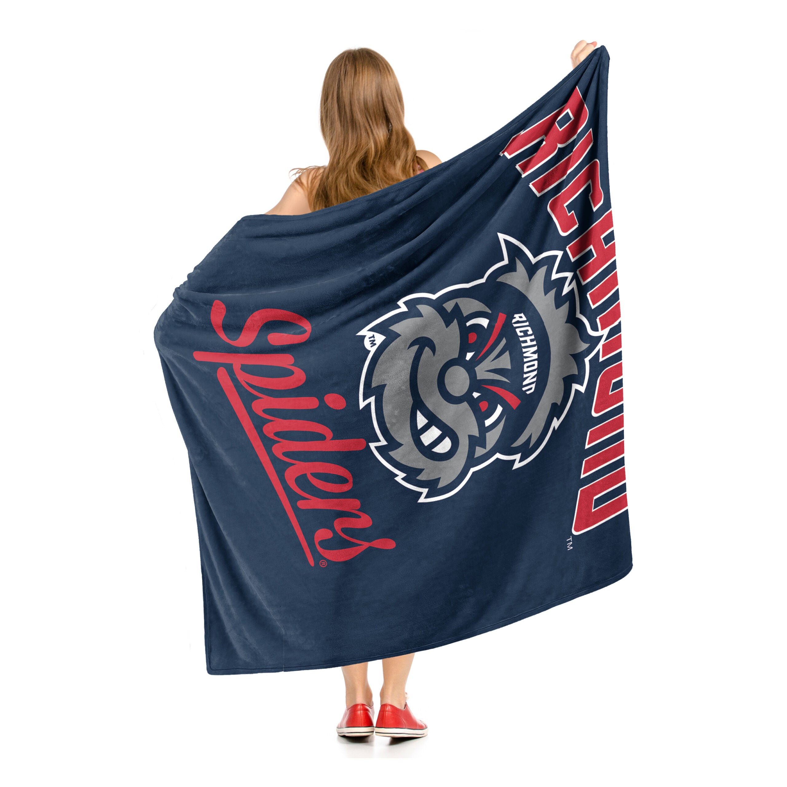 NCAA Richmond Spiders Alumni Silk Touch Throw Blanket 50x60 Inches