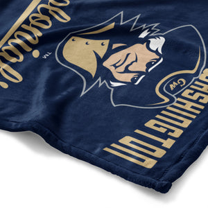 NCAA George Washington Colonials Alumni Silk Touch Throw Blanket 50x60 Inches