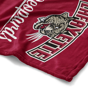 NCAA Lafayette Leopards Alumni Silk Touch Throw Blanket 50x60 Inches