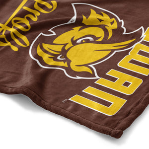 NCAA Rowan Prols Alumni Silk Touch Throw Blanket 50x60 Inches