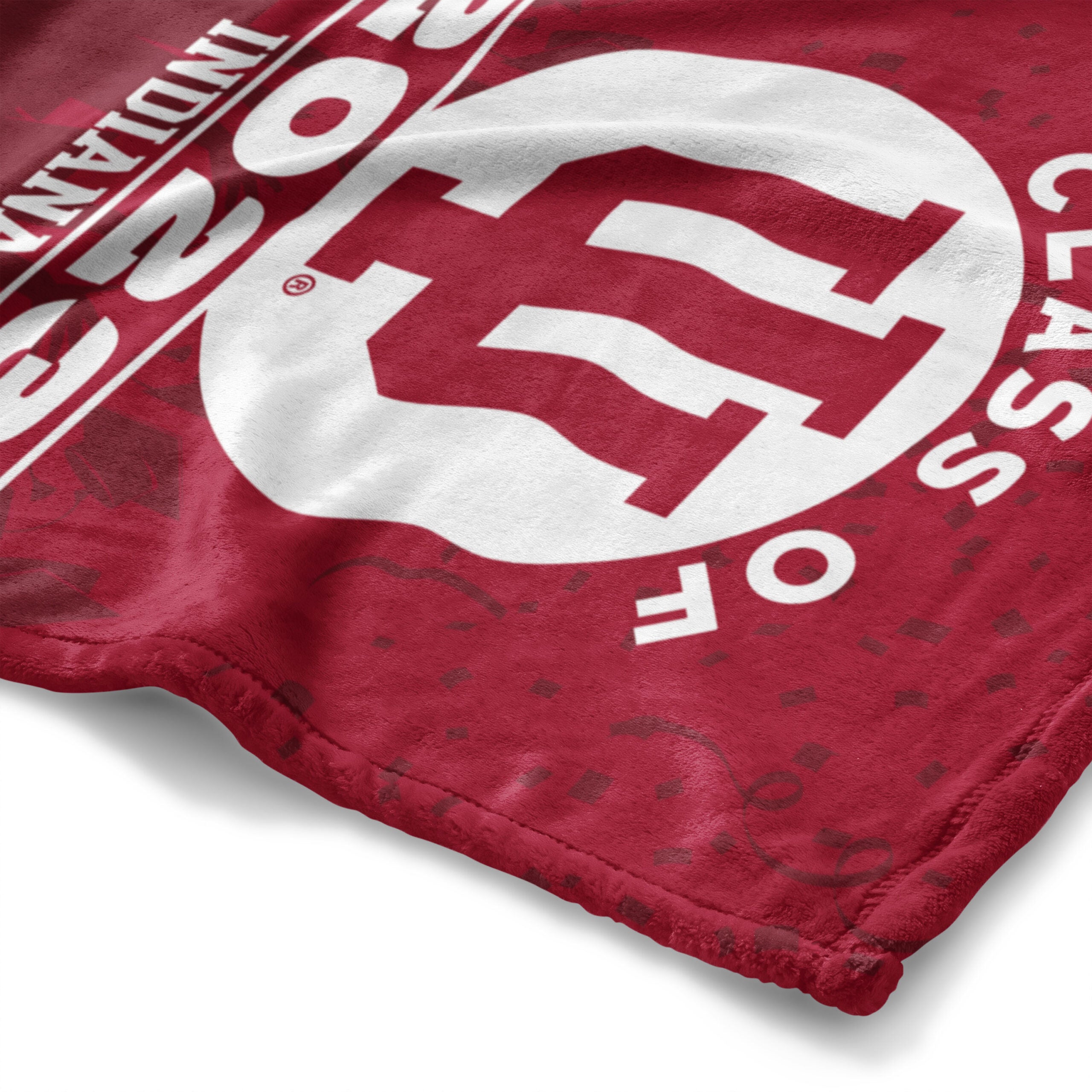 NCAA Indiana Hoosiers Class of 2023 Silk Touch Throw Blanket 50x60 Inches