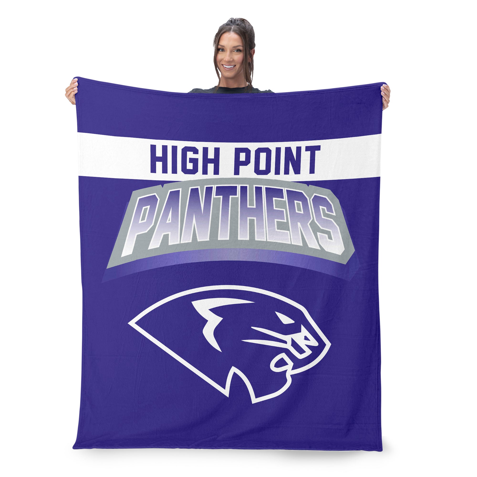 High Point Panthers Silk Touch Throw Blanket 50x60 Inches