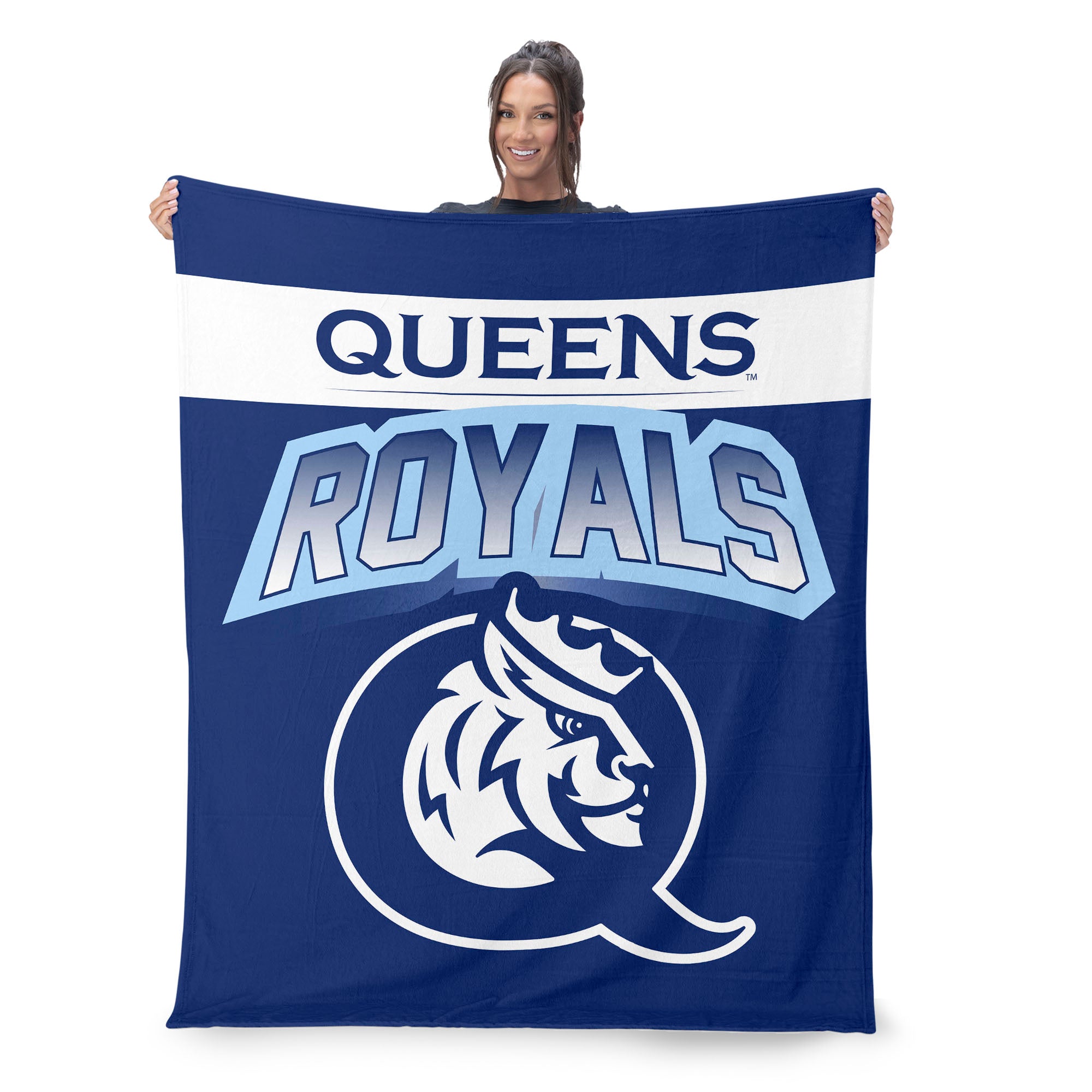 Queens Royals Silk Touch Throw Blanket 50x60 Inches