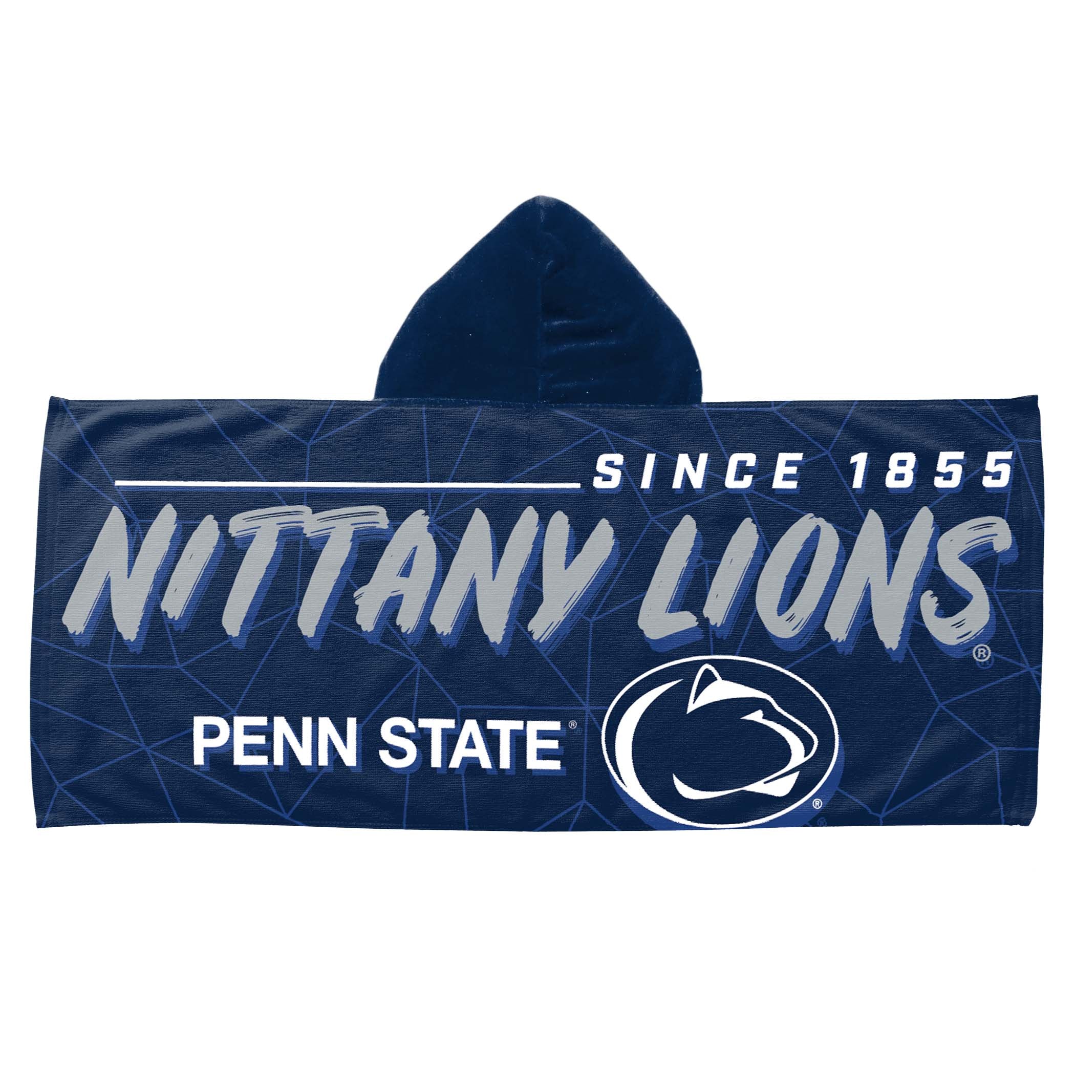 NCAA Penn State Nittany Lions Youth Hooded Beach Towel 21x51 Inches