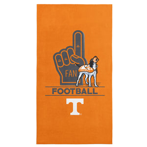 NCAA Tennessee Volunteers Number 1 Fan Beach Towel 30x60 Inches