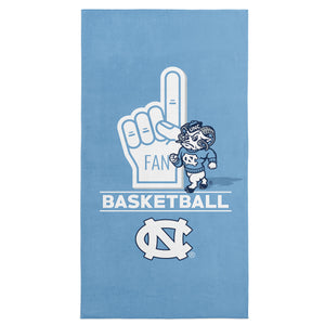 NCAA UNC Tar Heels Number 1 Fan Beach Towel 30x60 Inches