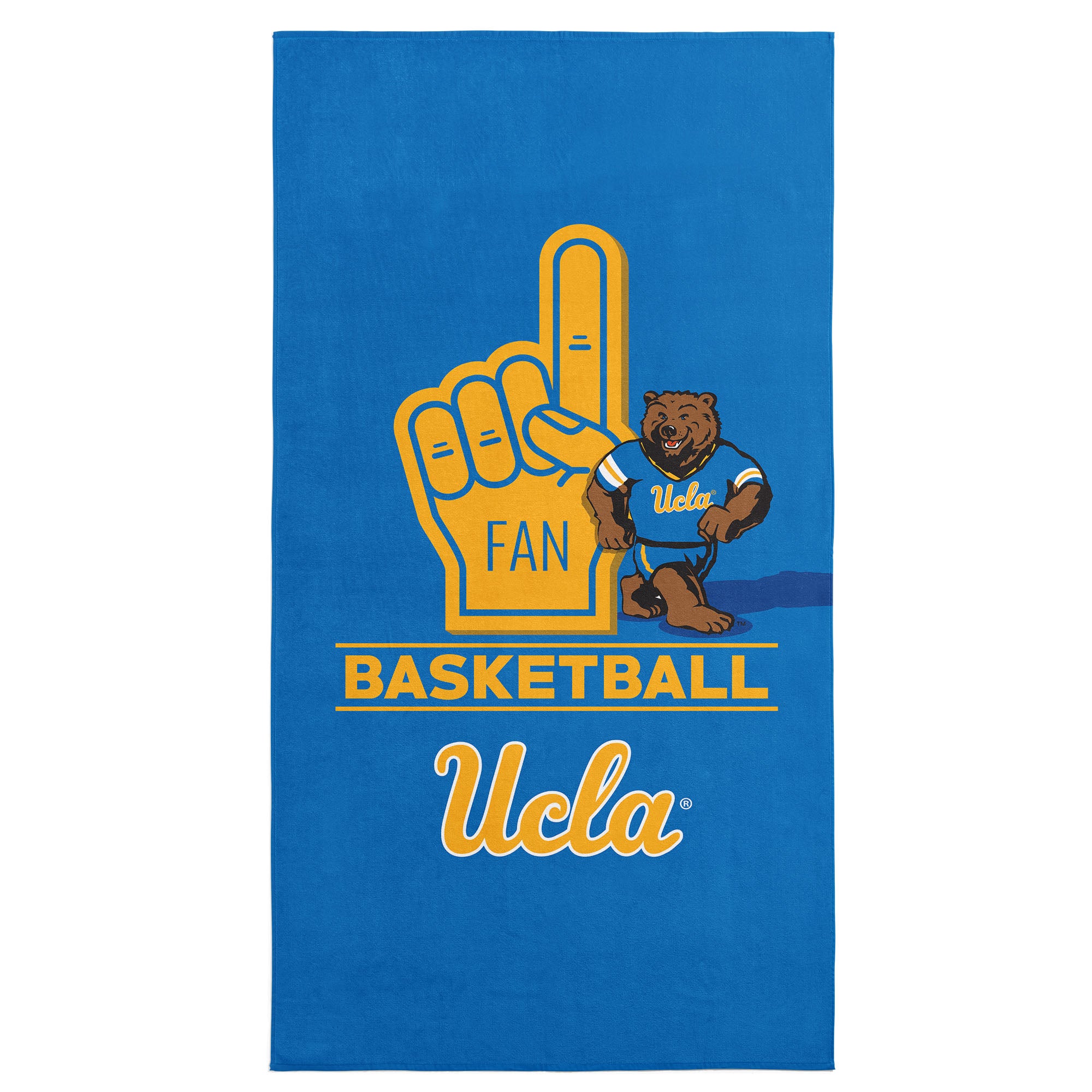 NCAA UCLA Bruins Number 1 Fan Beach Towel 30x60 Inches