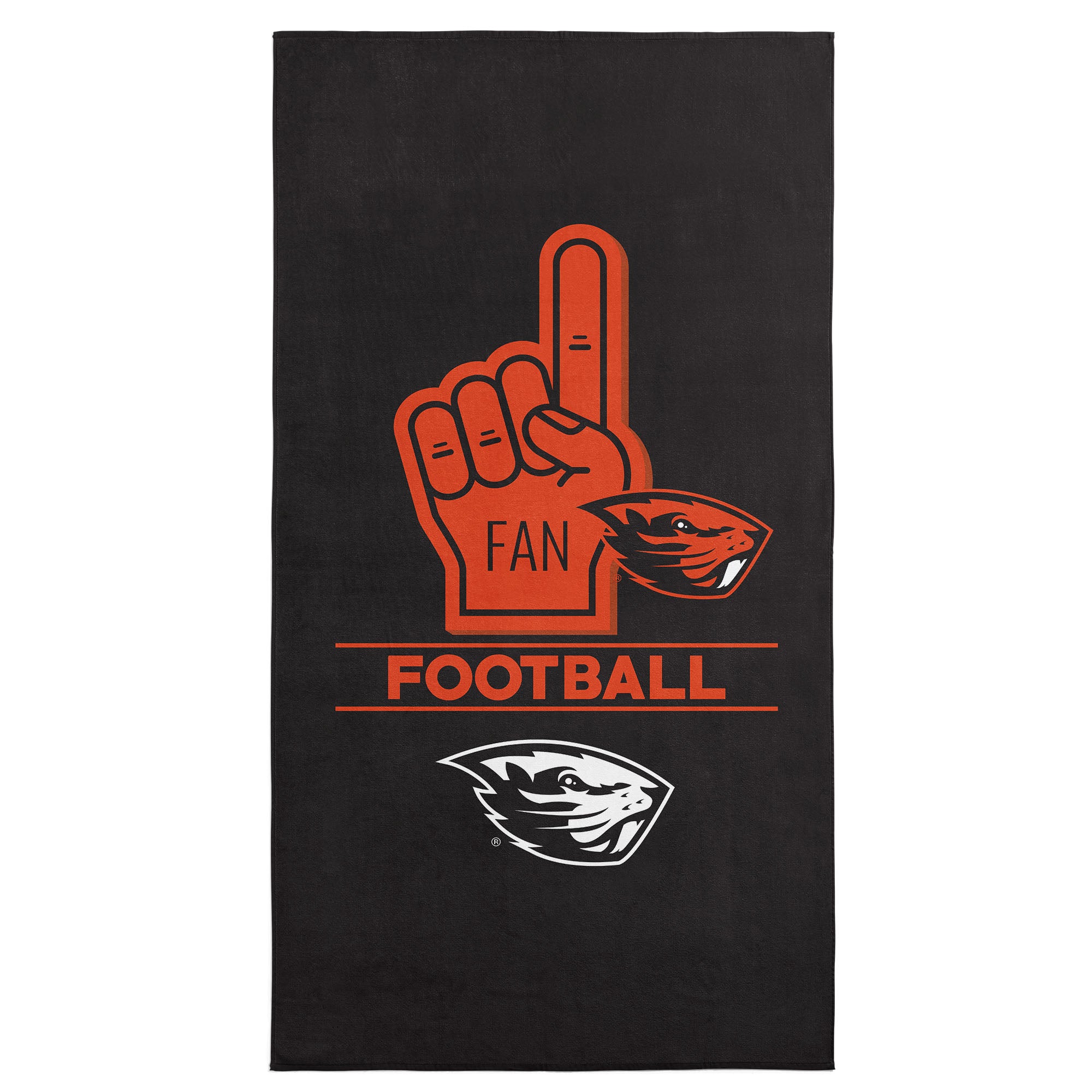 NCAA Oregon State Beavers Number 1 Fan Beach Towel 30x60 Inches