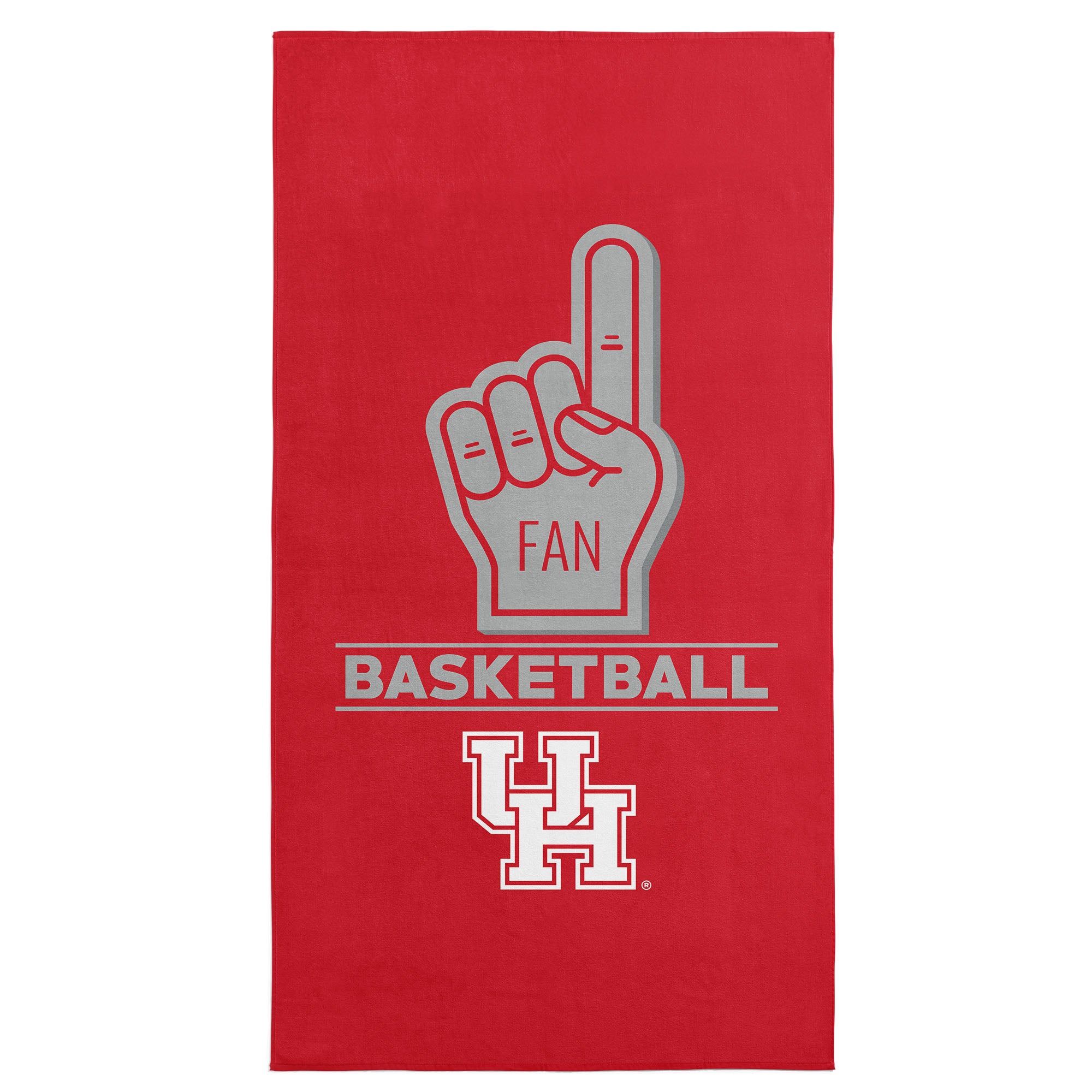 NCAA Houston Cougars Number 1 Fan Beach Towel 30x60 Inches