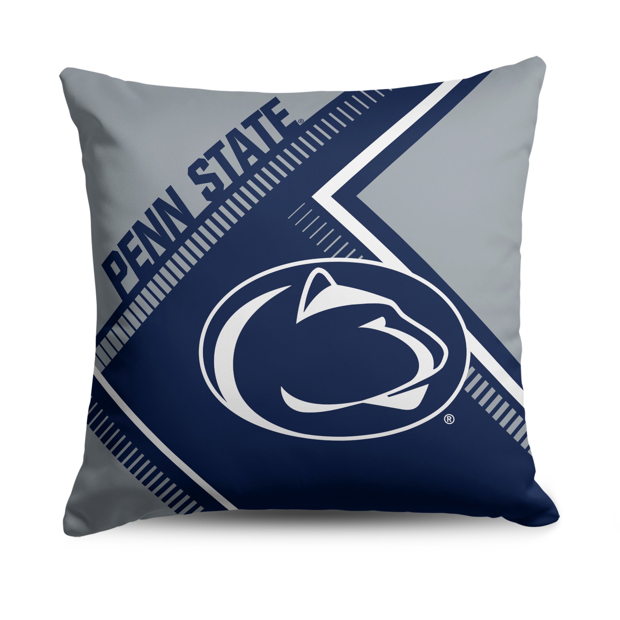 Penn State Nittany Lions NCAA Pulsewave Throw Pillow 18X18 Inches