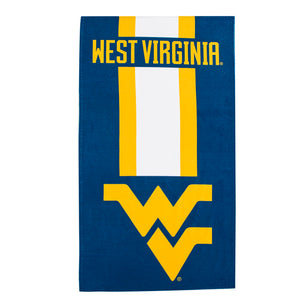 West Virginia Mountaineers Zone Read Beach Towel 30x60 inches