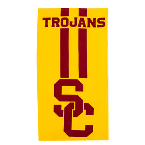 USC Trojans Zone Read Beach Towel 30x60 inches
