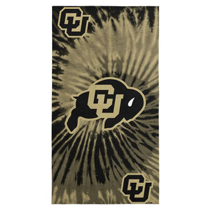 Colorado Buffaloes NCAA Psychedelic Beach Towel 30 x 60 inches