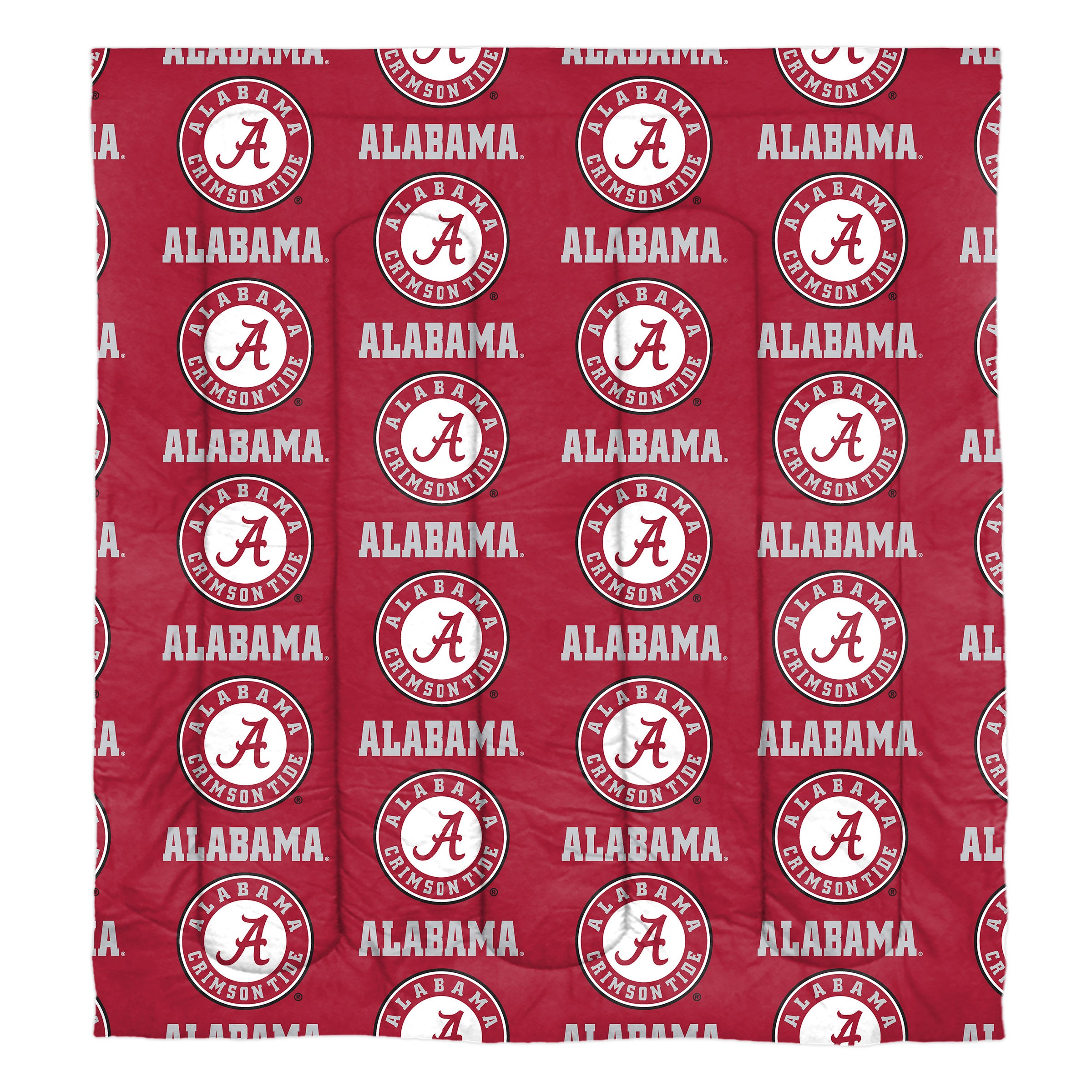 NCAA Rotary Alabama Crimson Tide 7 PC Full Bed In Bag Set