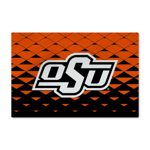 Oklahoma State Cowboys NCAA Dropzone Washable Rug 20X32 Inches