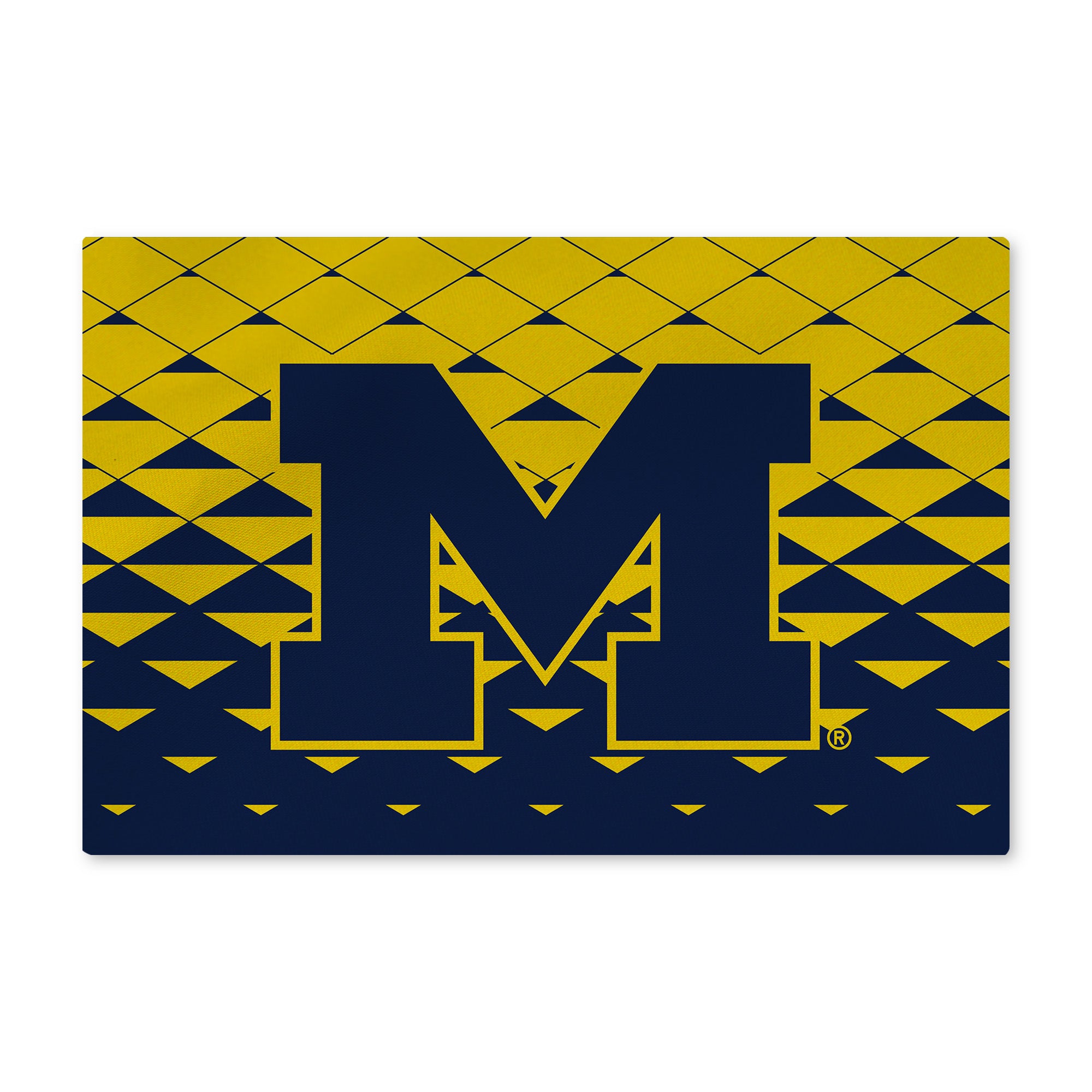 Michigan Rug Michigan Wolverines NCAA Dropzone Washable Rug 20X32 Inches