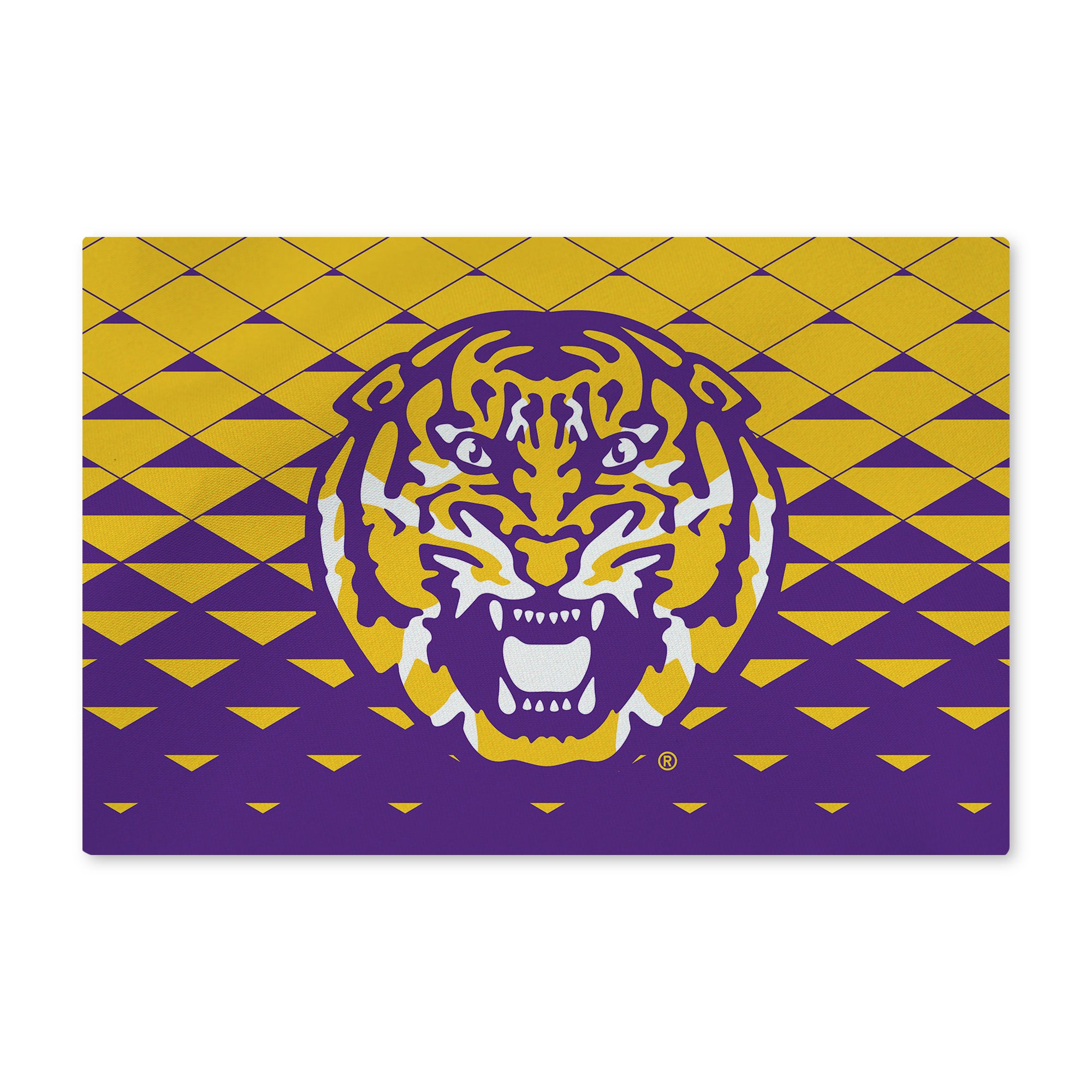 LSU Tigers NCAA Dropzone Washable Rug 20X32 Inches