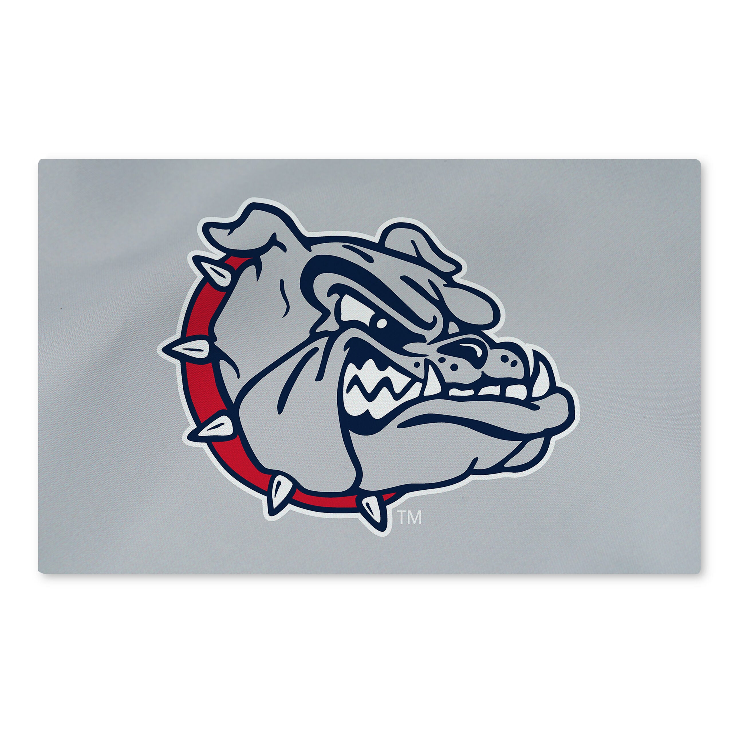 Gonzaga Bulldogs NCAA Logo Washable Rug 20x32 inches