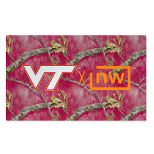 NCAA Virginia Tech Hokies Realtree Washable Rug 36x62 inches