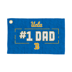 UCLA Bruins #1 Dad Waffle Golf Towel