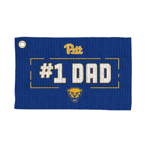 Pitt Panthers #1 Dad Waffle Golf Towel