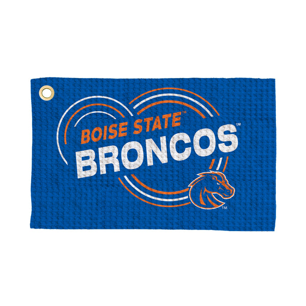 Boise State Broncos NCAA Droplets Waffle Fan Towel 16x25 inches