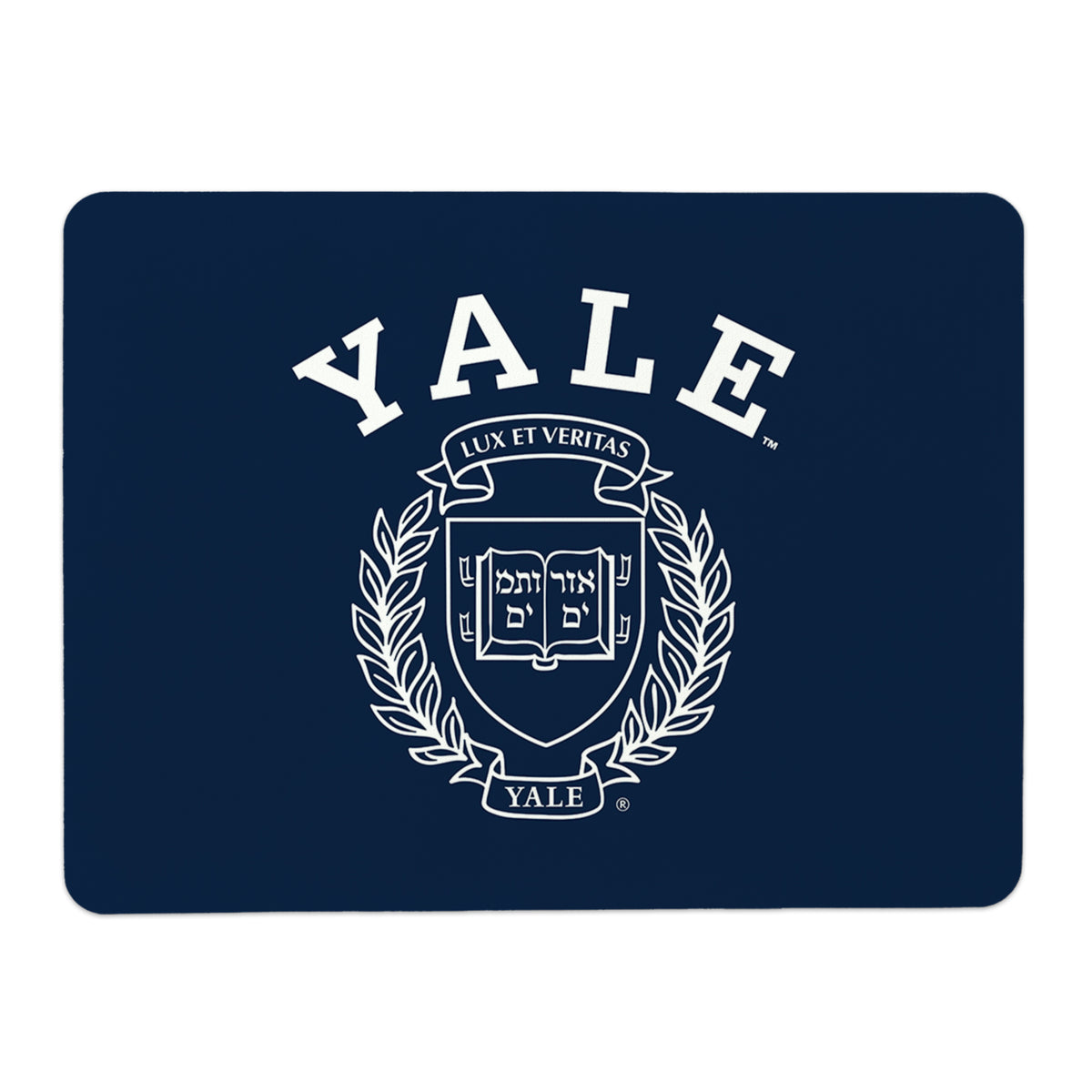 NCAA Yale Bulldogs Lock Up Dish Drying Pad 15x20 inches