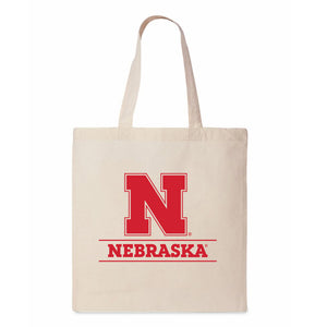 NCAA Nebraska Cornhuskers Sustain Canvas Tote