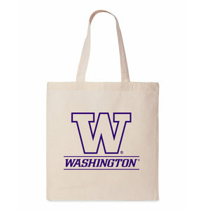 NCAA Washington Huskies Sustain Canvas Tote