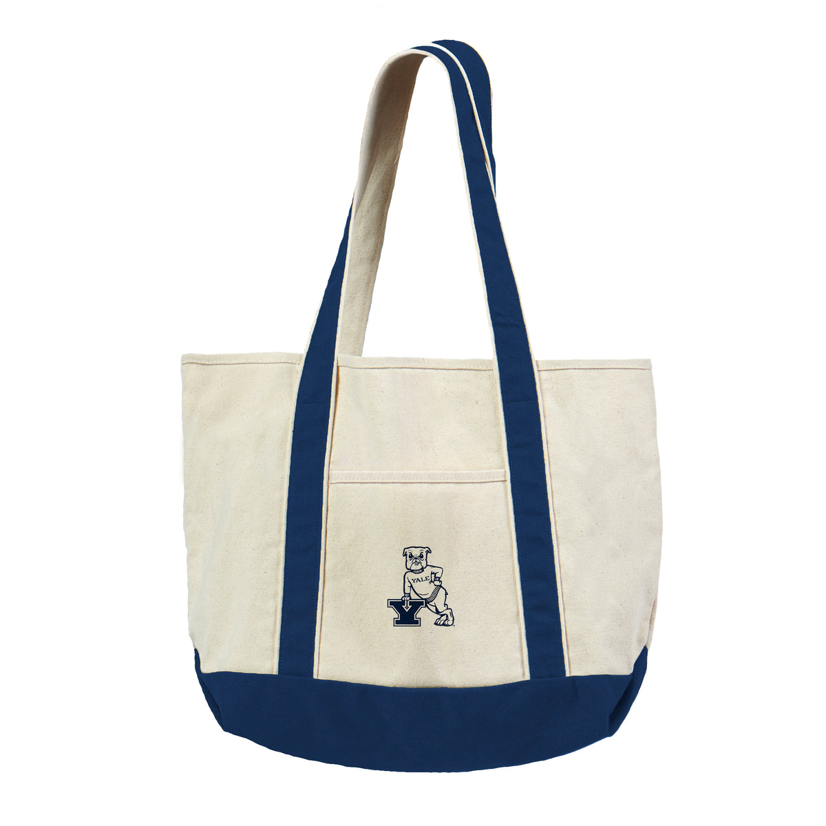NCAA Yale Bulldogs Vintage Bulldog Lean Tote Bag 21x15 inches
