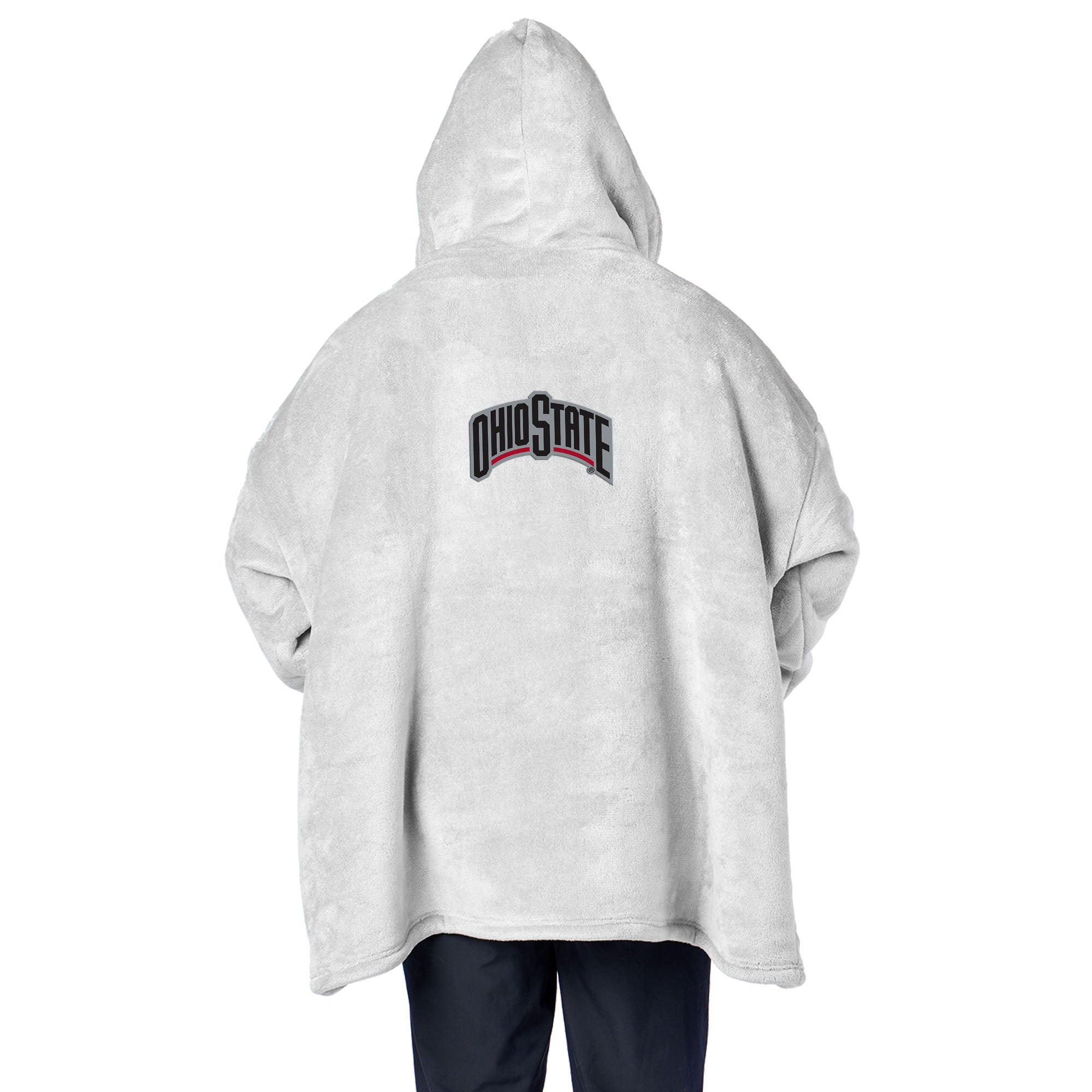 Ohio State Buckeyes NCAA Heather Grey Hoodler Pullover