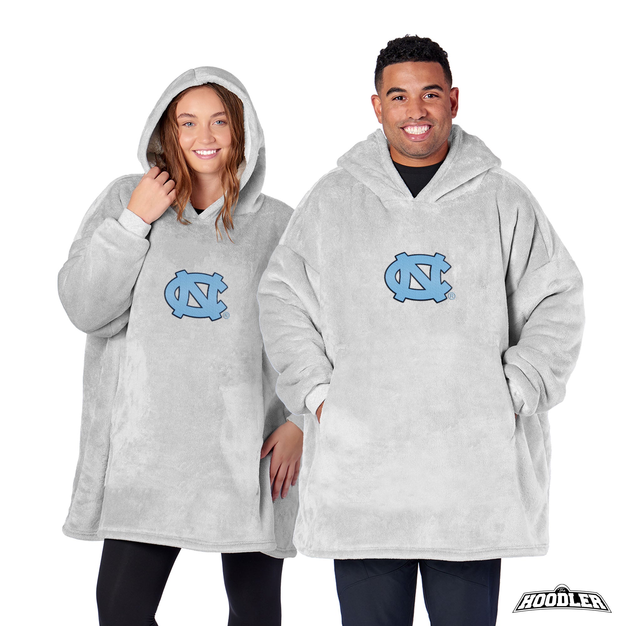North Carolina Tar Heels NCAA Heather Grey Hoodler Pullover