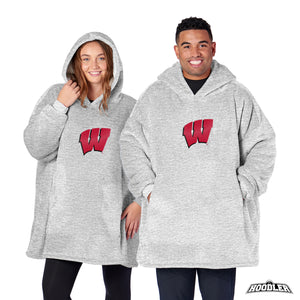 Wisconsin Badgers NCAA Logo Hoodler