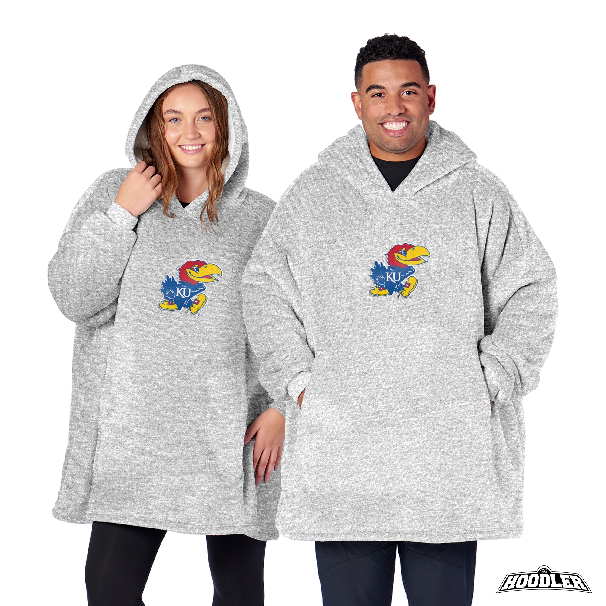 Kansas Jayhawks NCAA Logo Hoodler