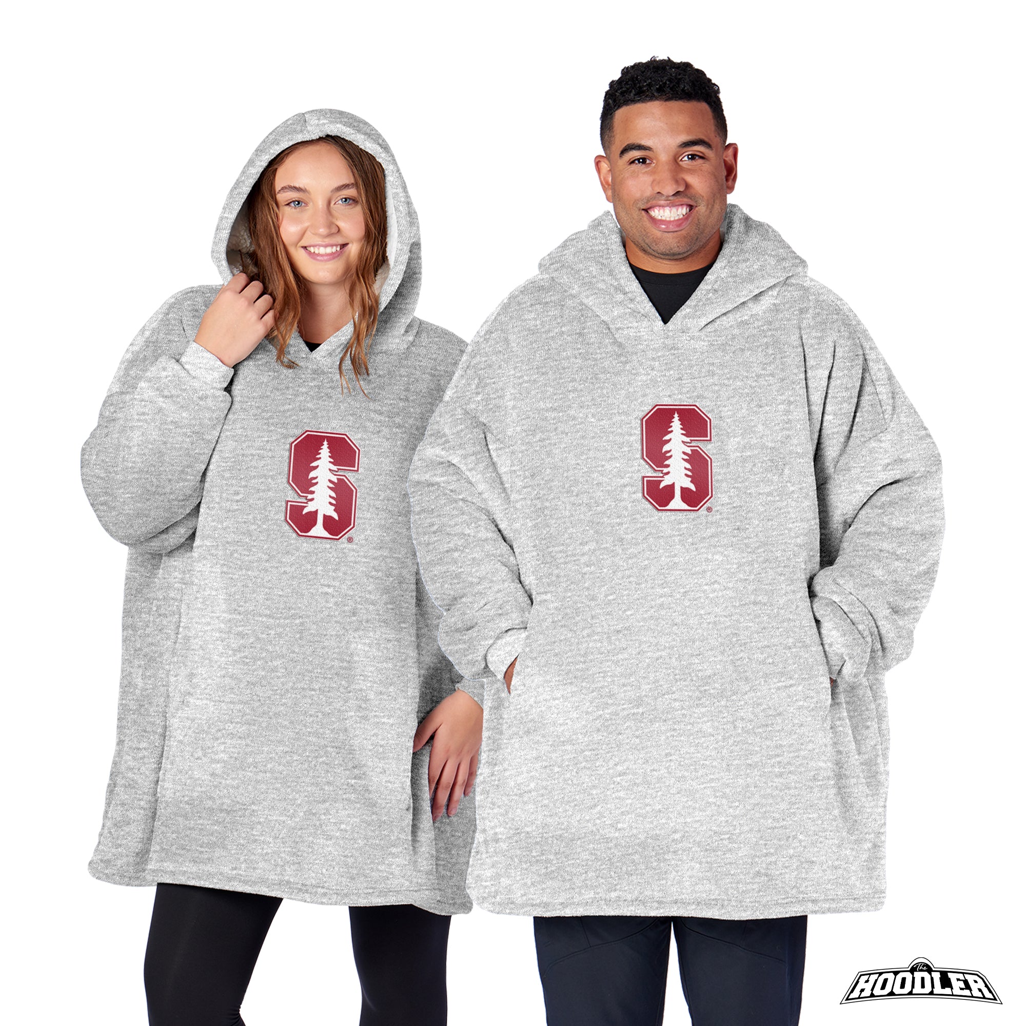 Stanford Cardinals NCAA Logo Hoodler