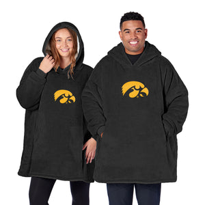 Iowa Hawkeyes Silk Touch Hoodler Black