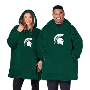 Michigan State Spartans Silk Touch Hoodler Dark Green